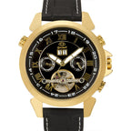 GESMART Men's High End Tourbillon Automatic Mechanical Watch Calendar Multifunction