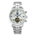 GESMART Men's Tourbillon Automatic Mechanical Watch Calendar Multifunction Business