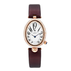 Women's Teardrop-Shaped Rhinestone Waterproof Quartz Watch