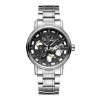 GESMART Men's Automatic Mechanical Watch Skeleton Exhibition Case Back