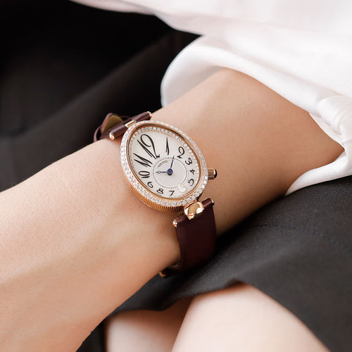 Women's Teardrop Rhinestone Quartz Watch