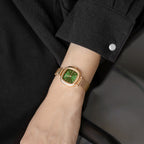 GESMART Women's Small Square Mesh Band Quartz Watch Slim Strap Minimalist Student Ladies Wristwatch
