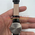 Shanghai Factory 36mm manual mechanical watch, 17 jewels, shock resistant, classic style for everyday wear.