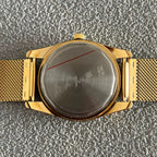 Vintage 7120 Manual Wind Mechanical Men's Watch August 1st Commemorative 90s NOS