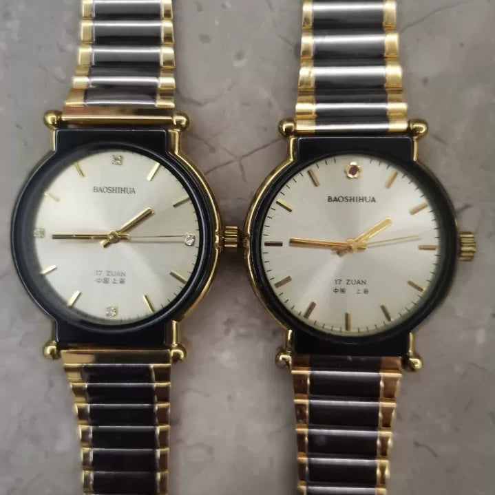 New NOS Men's Manual Wind Mechanical Round Watch Collectible Enthusiast Gift