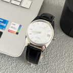 LEISDA 7120 Manual Wind Mechanical Men's Watch Date Classic Vintage NOS