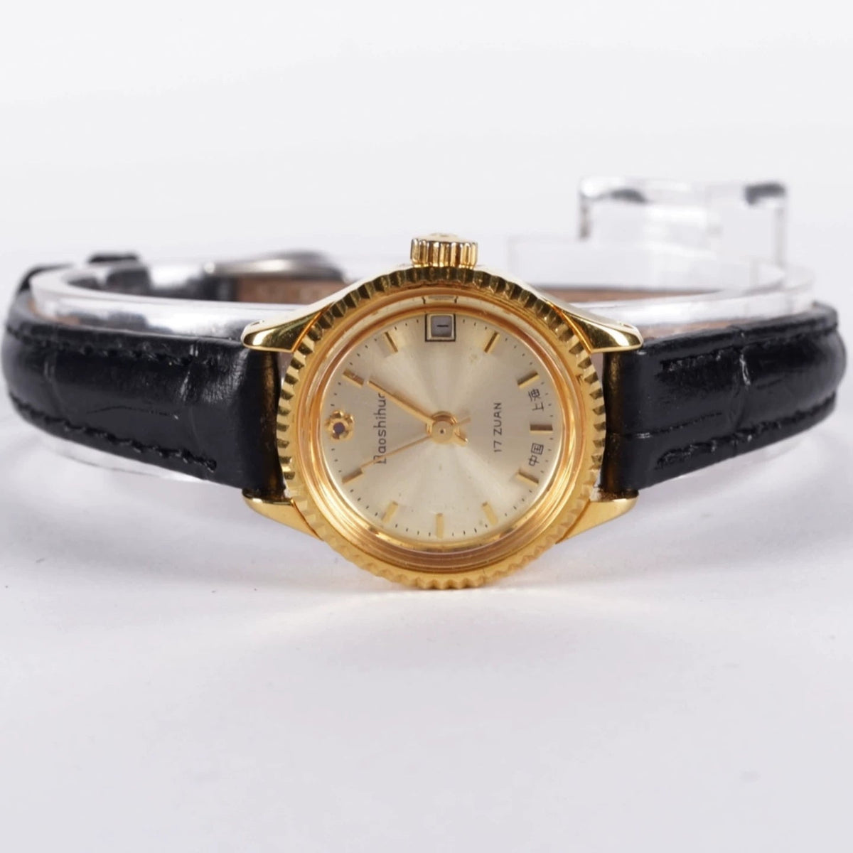Baoshihua Ladies Manual Wind Mechanical Watch Small Vintage Retro NOS Shanghai
