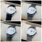 Vintage Diamond Brand Manual Wind Mechanical Watch Steel Bracelet 17 Jewels NOS