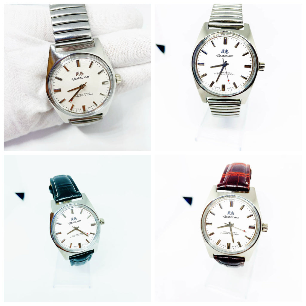Yan'an Manual Wind Mechanical Men's Watch Classic Nostalgic NOS New