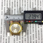 27mm Kongque manual mechanical watch with silver dial, golden markers, 19 jewels, classic design from China.