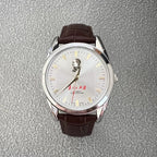 Vintage Diamond 7120 Manual Wind Mechanical Men's Watch Serve the People 90s