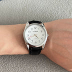 LEISDA 7120 Manual Wind Mechanical Watch Classic Vintage Student NOS