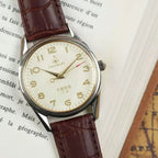 Chunlei Men's Manual Wind Mechanical Watch Vintage NOS Father Gift Retro