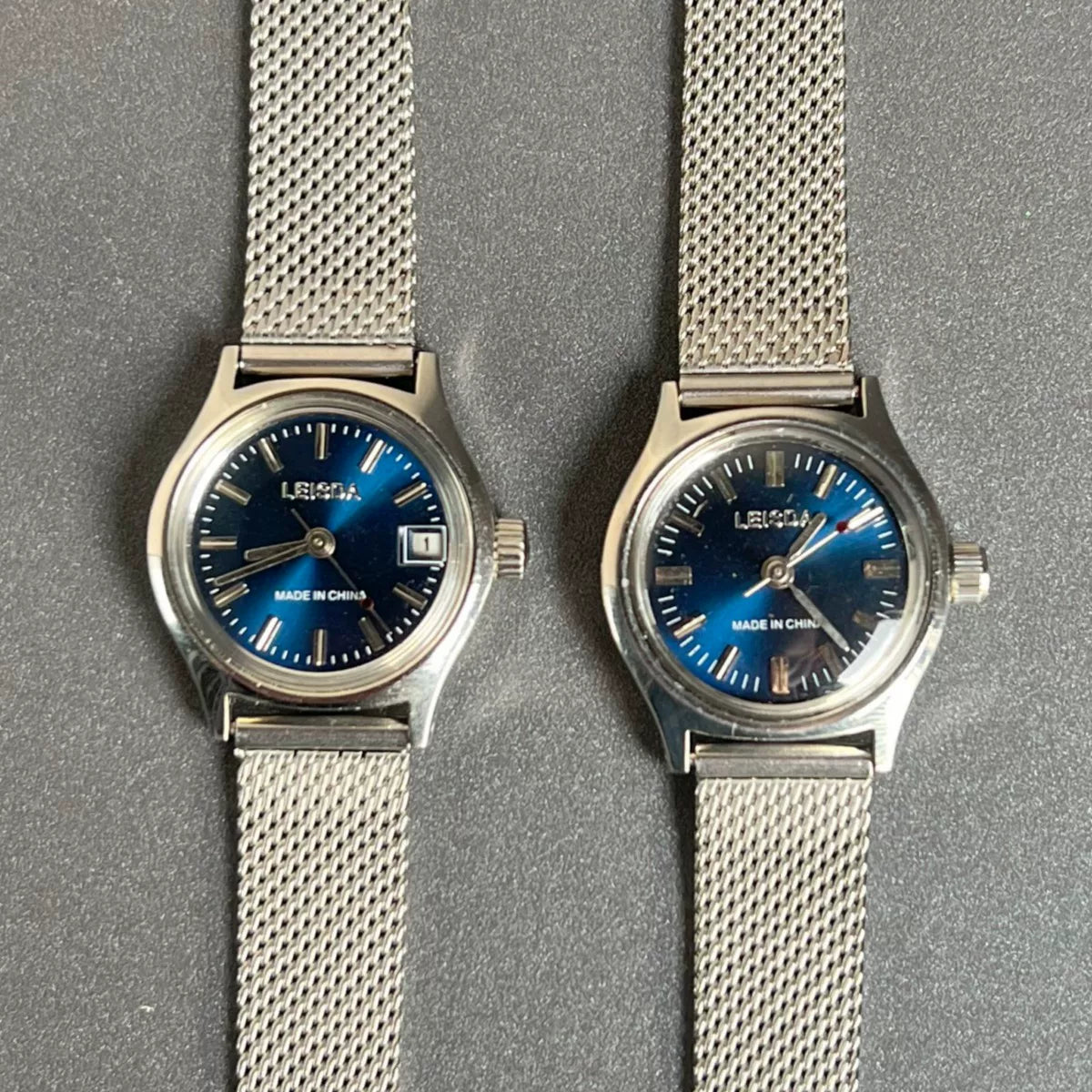 LEISDA Vintage Ladies Manual Wind Mechanical Watch 19 Jewels 90s Retro NOS