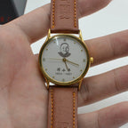 Vintage Red Commemorative Collectible Watch Imported Movement Limited Edition