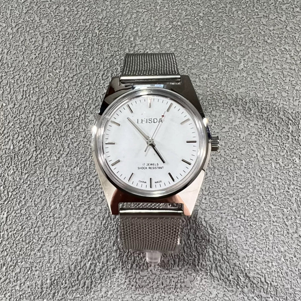 LEISDA 7120 Manual Wind Mechanical Men's Watch Classic Minimalist Vintage
