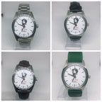 Fuxing 7120 Manual Wind Mechanical Watch 19 Jewels Steel Arabic Dial Vintage
