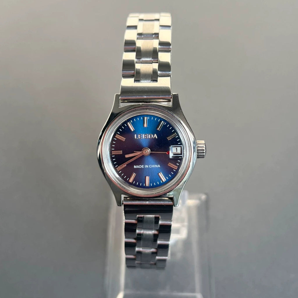 LEISDA Vintage Ladies Manual Wind Mechanical Watch 19 Jewels 90s Retro NOS