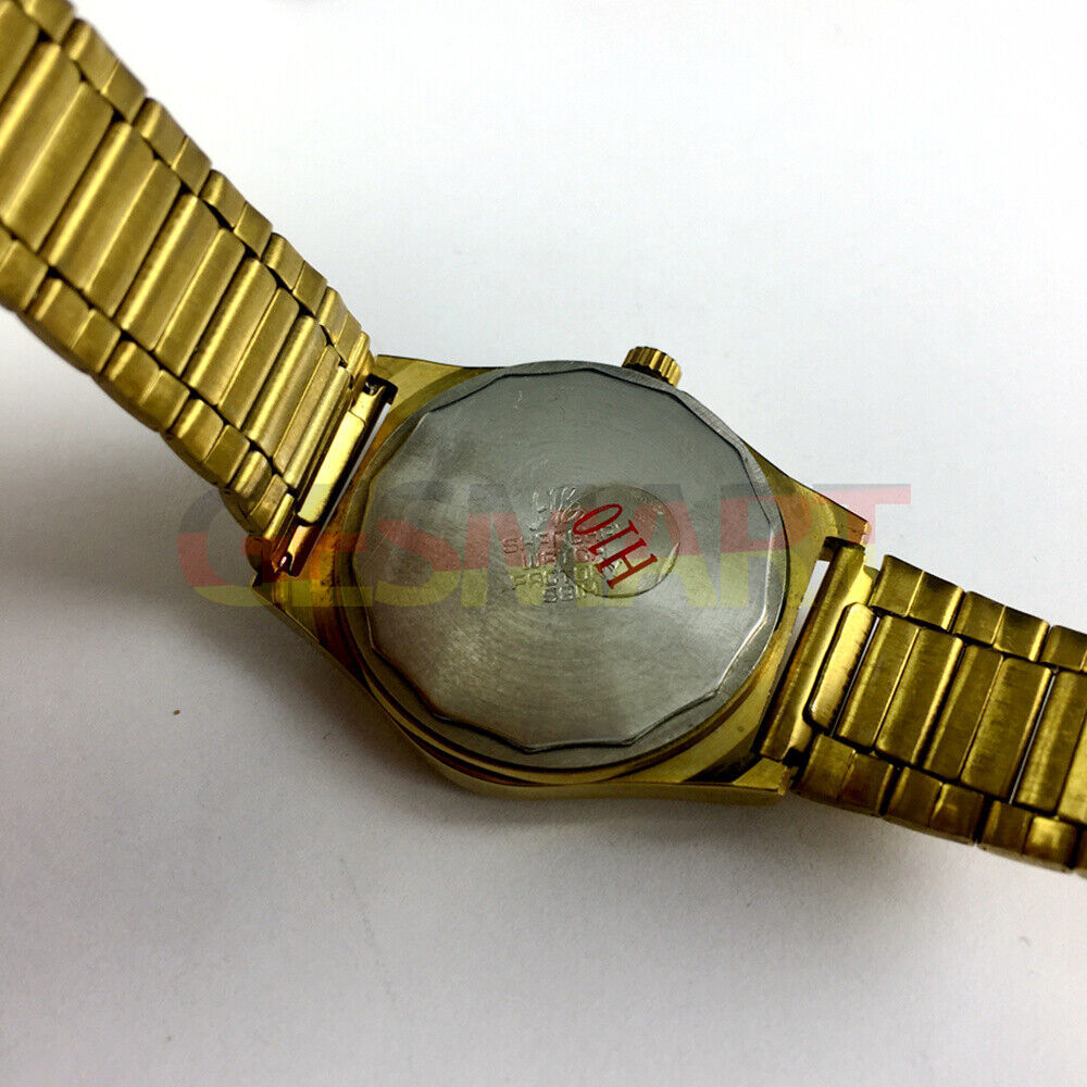Shanghai Factory dark brown dial manual mechanical watch with double calendar, elegant classic design for daily wear