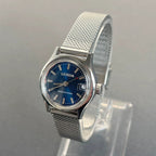 LEISDA Vintage Ladies Manual Wind Mechanical Watch 19 Jewels 90s Retro NOS