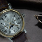 Vintage Men's Automatic Mechanical Watch Waterproof All Steel Sapphire Crystal