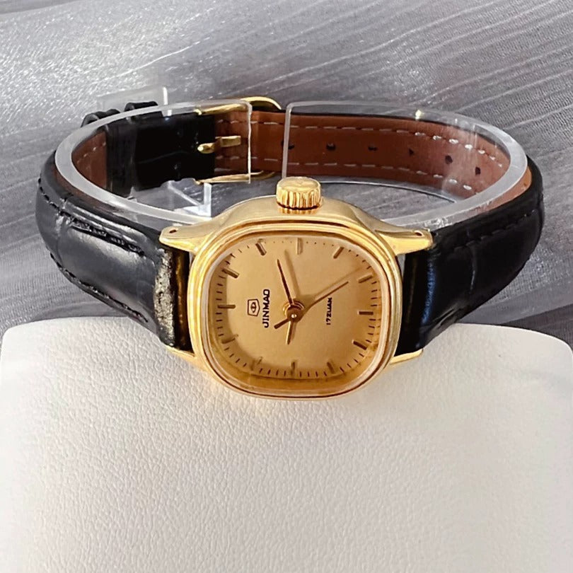 Golden Anchor Ladies Manual Wind Mechanical Watch Vintage Retro Student NOS