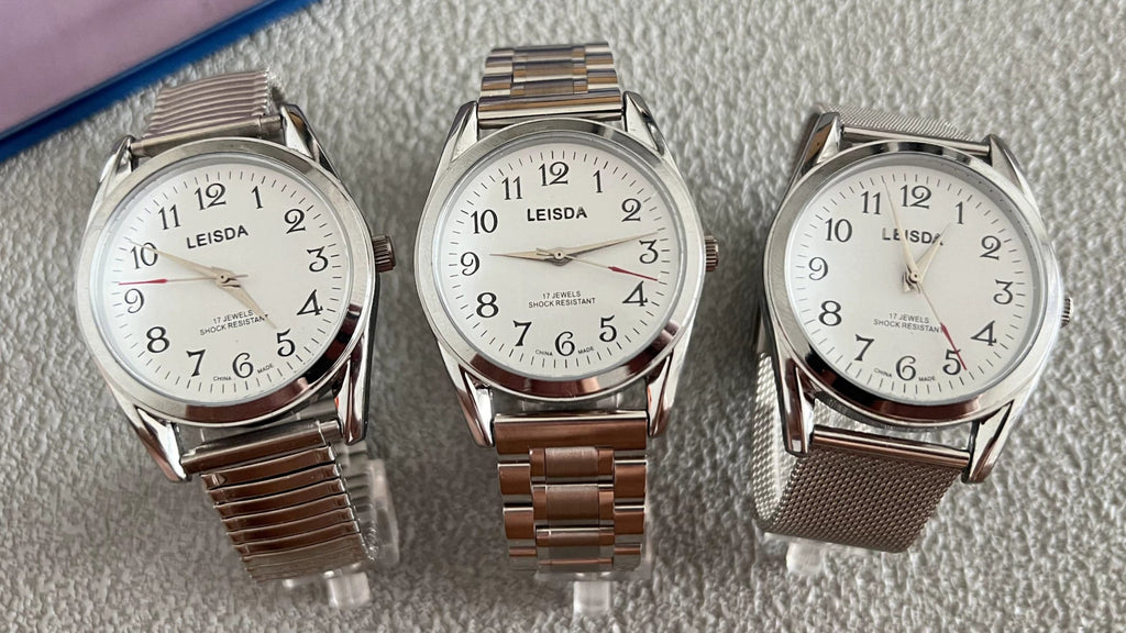 LEISDA 7120 Manual Wind Mechanical Watch Classic Vintage Student NOS