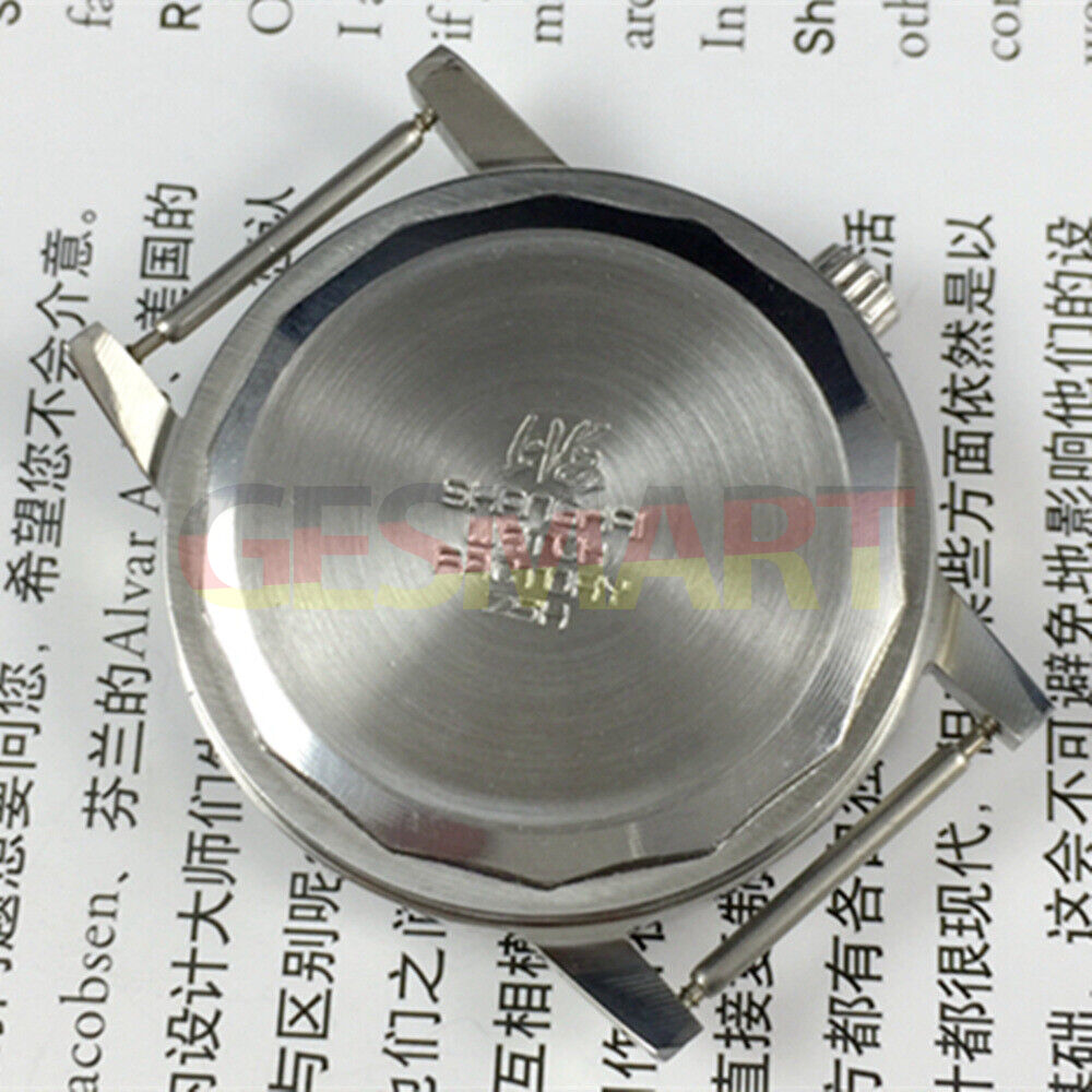 Shanghai 36mm manual mechanical watch 8120 with white dial and 17 jewels, classic Chinese craftsmanship