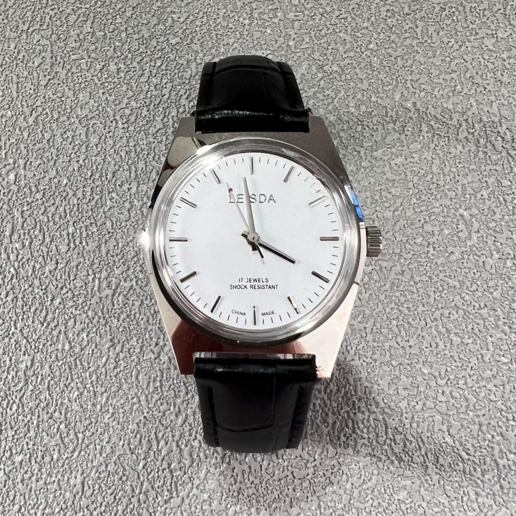 LEISDA 7120 Manual Wind Mechanical Men's Watch Classic Minimalist Vintage