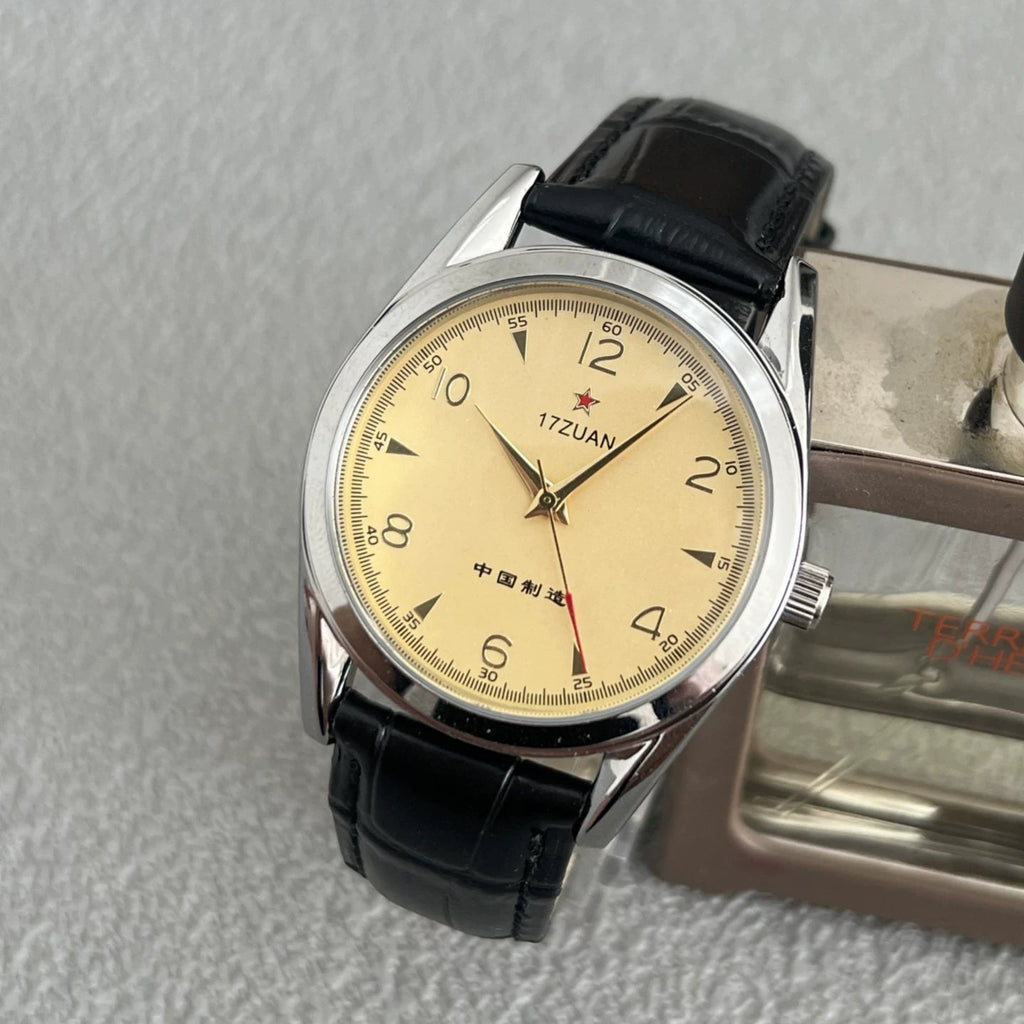 Vintage 7120 Manual Wind Military Men's Watch August 1st Commemorative NOS