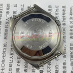 38mm automatic watch with 17 jewels, double calendar, and elegant golden dial.