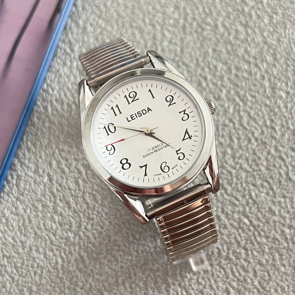 LEISDA 7120 Manual Wind Mechanical Watch Classic Vintage Student NOS