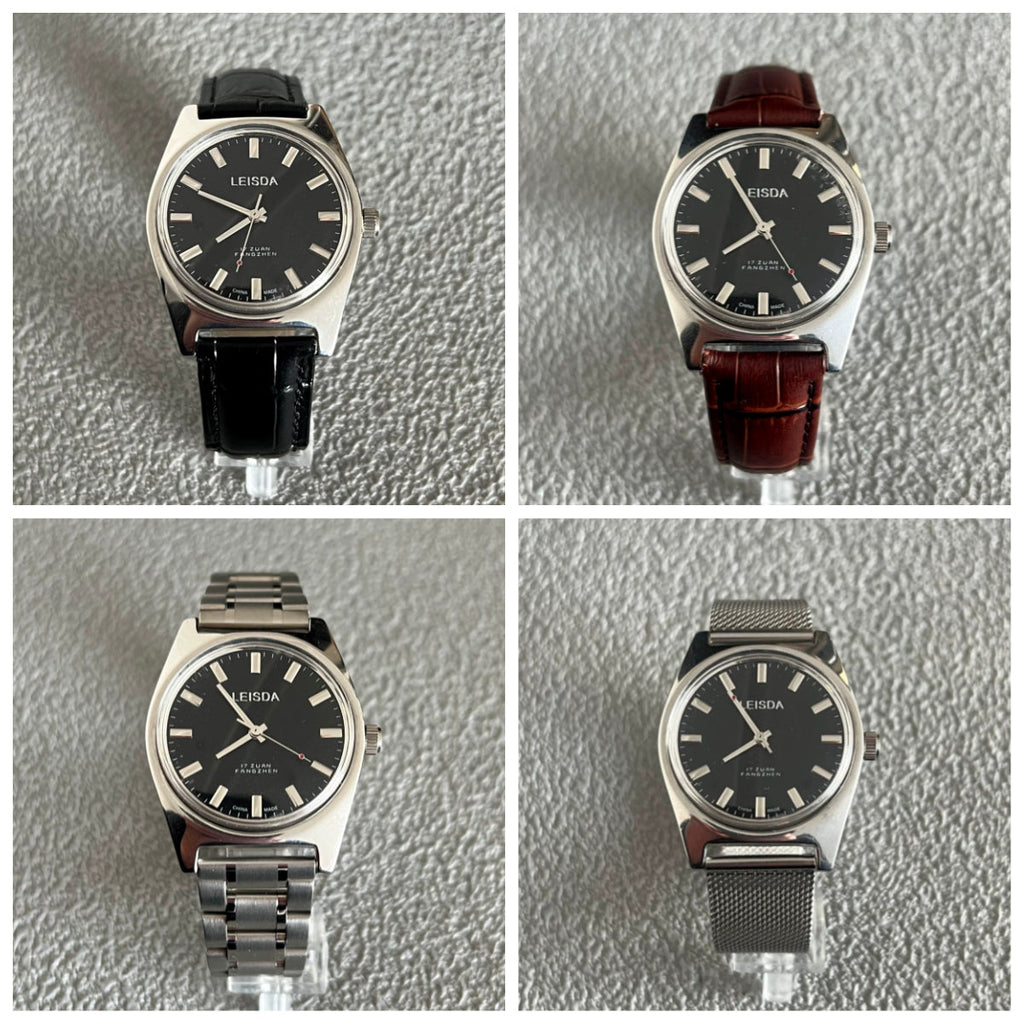 LEISDA 7120 Manual Wind Mechanical Men's Watch Classic 90s Vintage NOS