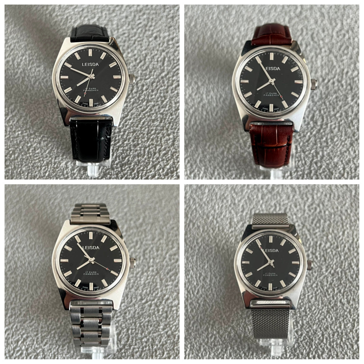 LEISDA 7120 Manual Wind Mechanical Men's Watch Classic 90s Vintage NOS