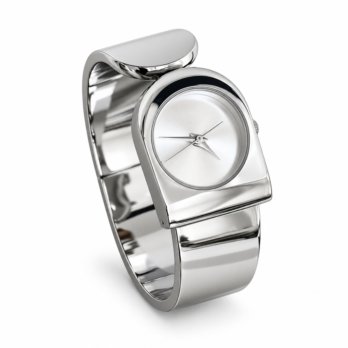 Women's Gold-Tone Bangle Quartz Watch