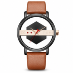 Unisex See-Through Skeleton Quartz Watch