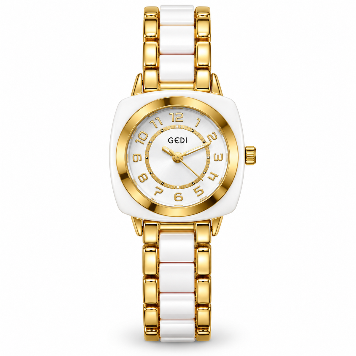 Women's Amber-Tone Vintage Quartz Watch