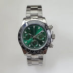 Men's Quartz Chronograph Watch 39mm Sapphire Crystal Luminous Hands