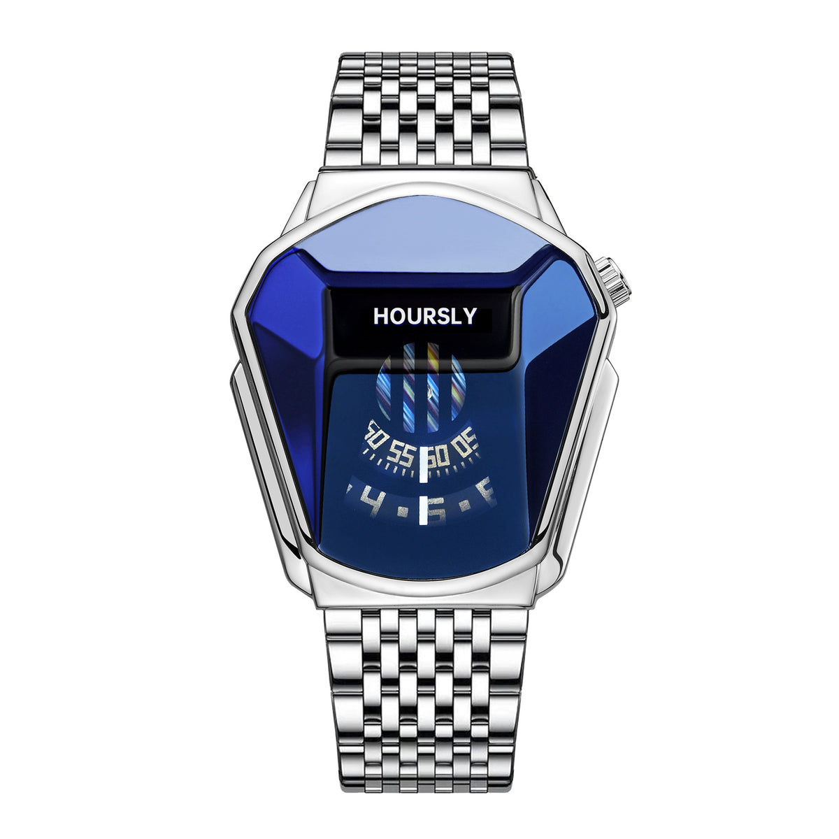 Men's Motorcycle-Style Quartz Watch