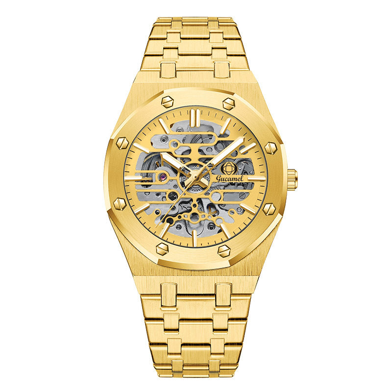 GESMART Men's High End Skeleton Automatic Mechanical Watch Fashion Trendy