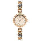 Women's Heart Rhinestone Vintage Bracelet Quartz Watch
