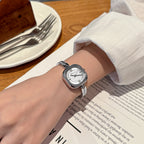 GESMART 2023 Women's Three Hands Quartz Watch Steel Band Bracelet Minimalist Elegant Luxury Style