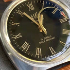 Red Flag 8120ZH 19 Jewels Manual Wind Mechanical Watch Roman Dial Airplane Hands