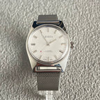 LEISDA 7120 Manual Wind Mechanical Men's Watch Minimalist Waterproof Vintage NOS