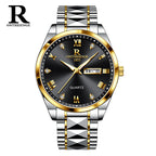 GESMART Men's Fashion Quartz Watch Water Resistant Student Exam Casual Wristwatch