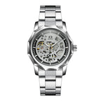 GESMART Men's High End Automatic Mechanical Watch Polygon Shape Dial Fashion Wristwatch