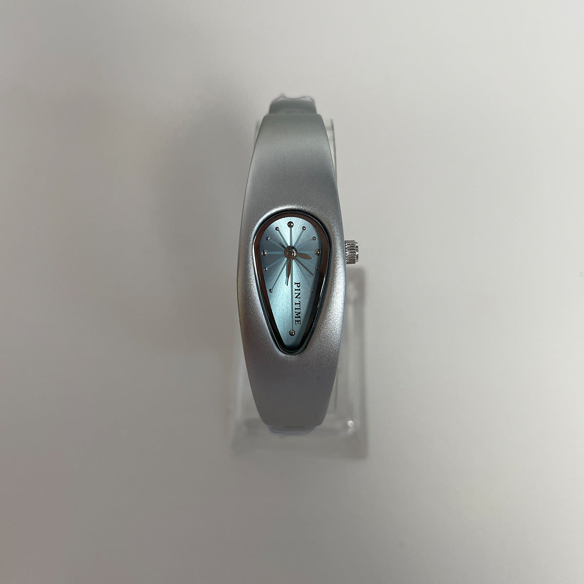GESMART Unisex Y2K Water Drop Shape Watch Retro Trendy Niche Personality Water Resistant Bracelet Wristwatch