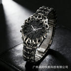 GESMART Men's Y2K Retro Claw Shape Watch Iris Pattern Unique Alien Design Fashion Trendy