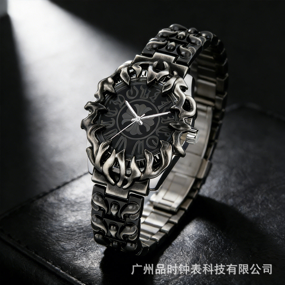 GESMART Men's Y2K Retro Claw Shape Watch Iris Pattern Unique Alien Design Fashion Trendy
