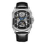 GESMART Men's Square Automatic Mechanical Watch European American Style Original Design